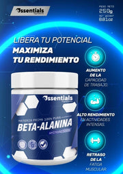 BETA-ALANINA | 250 GR ESSENTIALS - Bioinfinitysas