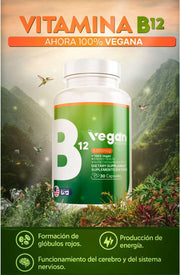 VITAMINA B12 VEGANA - Bioinfinitysas