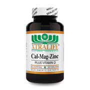 Cal - Mag - Zinc+ Vitamina D 400 MG 100 Tabletas Xtralife - Bioinfinitysas