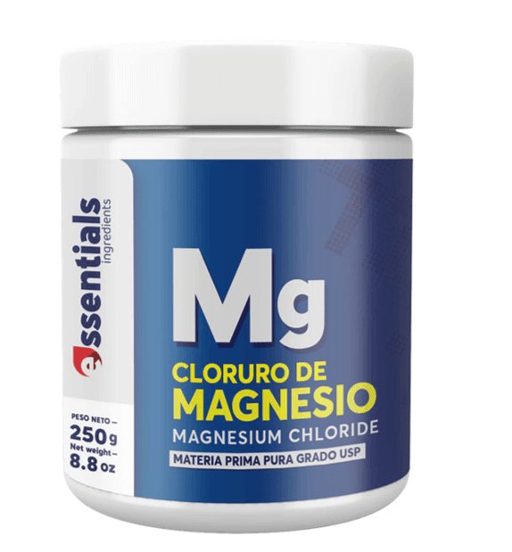 Cloruro de Magnesio 250 gramos Essentials - Bioinfinitysas