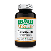Cal - Mag - Zinc+ Vitamina D 400 MG 100 Tabletas Xtralife - Bioinfinitysas