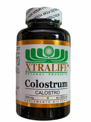 Colostrum 1000 Mg 60 Cápsulas Xtralife - Bioinfinitysas