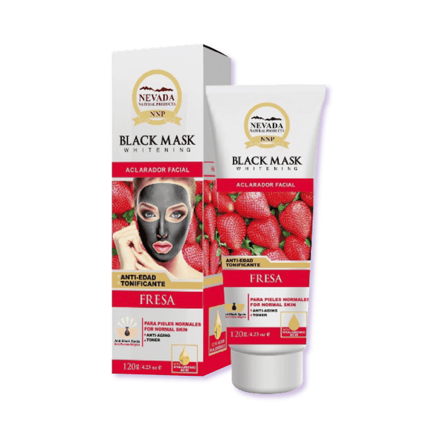 Mascarilla Negra de Fresa - Bioinfinitysas